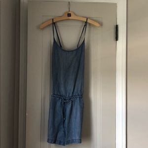 EUC Gap Silkwash Romper Sz M